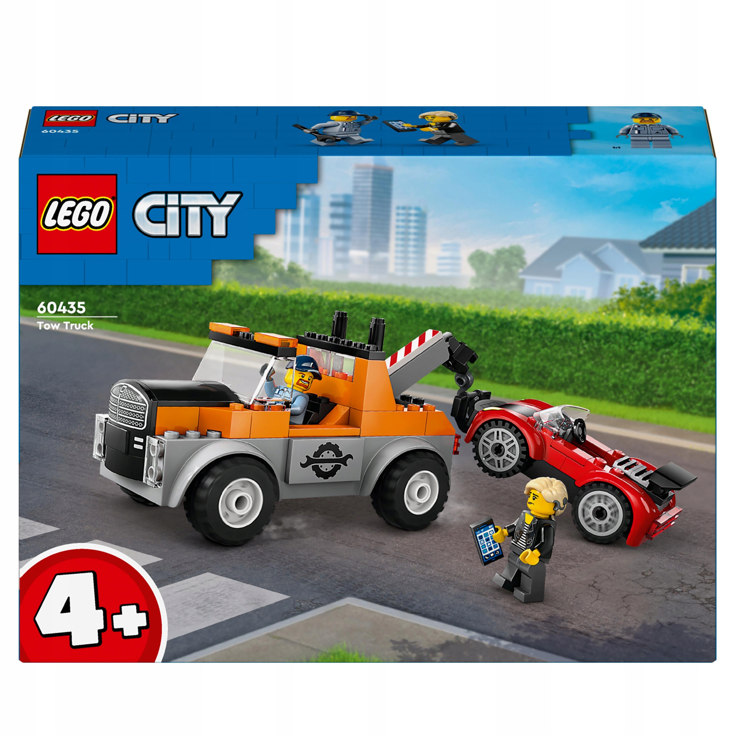 LEGO City 60435 City 60435 Odťahovanie a opravy športovcov